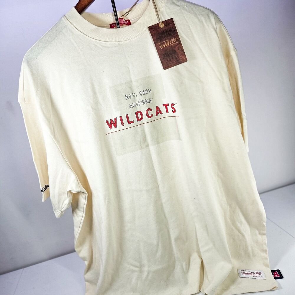 Mitchell & Ness Arizona Wildcats Back Graphic T-Shirt Size XL NWT